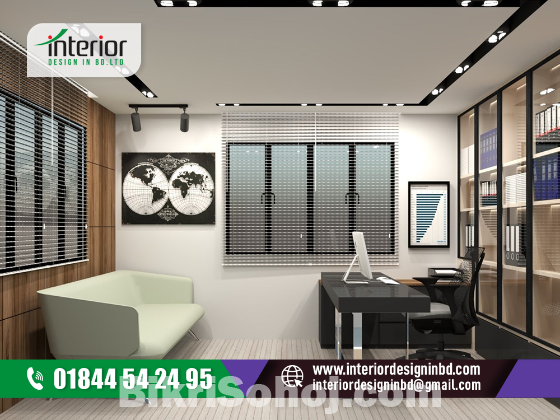 CEO Room Interior Design In Bangladesh